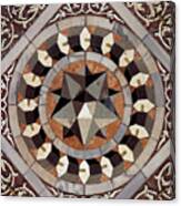 Detail From The Floor, St Marks Basilica, Venice, Italy Canvas Print