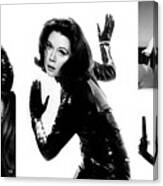 Diana Rigg As Emma Peel Canvas Print