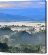 Diffuse Clouds Canvas Print