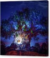 Disney's Magical Tree Of Life At Animal Kingdom Canvas Print
