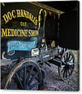 Doc Randall's Ole Medicine Show Carriage Canvas Print