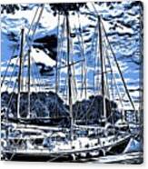 Dock Side Mirage Canvas Print