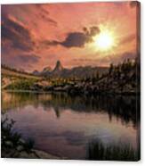 Dollar Lake Sunset Canvas Print