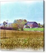 Door County Windmill Canvas Print