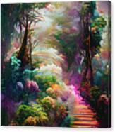 Dream Forest Path Canvas Print