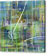 Dream Weaving 2 - Green Canvas Print