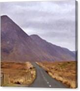 Driving Through Irish Countryside Canvas Print