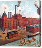 Duluth Brewing And Malting Canvas Print