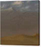 Dust On The Dunes Canvas Print