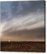 Dusty Supercell Storm Canvas Print