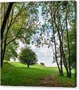 Early Morning Along The Cotswold Way Canvas Print