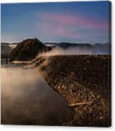 Early Morning Fog On South Holston Canvas Print