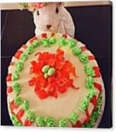 Easter Carrot Cheesecake Canvas Print