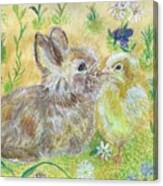 Easter Garden Canvas Print