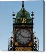 Eastgate Clock,  In Chester, Cheshire, England, Canvas Print