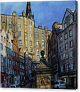 Edinburgh, Victoria Street Canvas Print