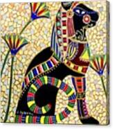 Egyptian Decorative Cat Canvas Print
