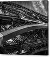 Eiffel Tower Panorama Canvas Print