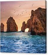 El Arco At Sunset Canvas Print