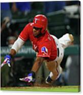 Elvis Andrus Canvas Print