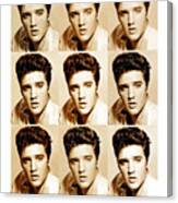 Elvis Presley - Music Heroes Series Canvas Print