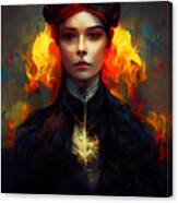 Empress Of Fire, 06 Canvas Print