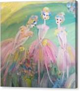 En Plein Air Ballet Canvas Print