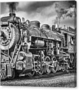 Engine #3254 Heading Out Canvas Print