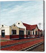 Enid Oklahoma Depot Canvas Print