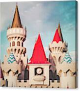 Excalibur Hotel And Casino On The Las Vegas Strip Canvas Print
