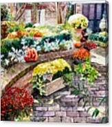 Fall Garden Canvas Print