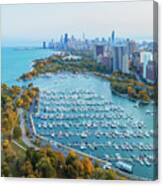 Fall In Chicago Canvas Print