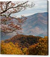 Fall In The Mountains Canvas Print