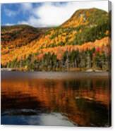 Fall Reflections Beaver Pond Canvas Print