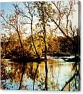 Fall Reflections, Potomac River Canvas Print