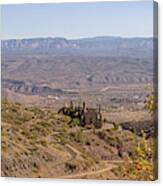 Fall Views In Jerome Panoramic Canvas Print