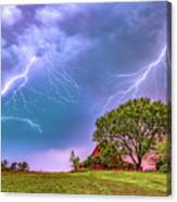 Calm Before The Storm Canvas Print