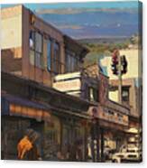 Farmington, New Mexico Dreamscape City View Wall Art Canvas Print