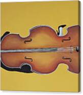 Female Cello Canvas Print