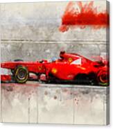Ferrari F1 2011 Canvas Print