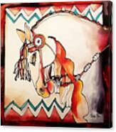 Festive Horse Canvas Print