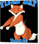 Field Day 2019 Flossing Fox Canvas Print