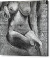 Figure Drawing One Canvas Print