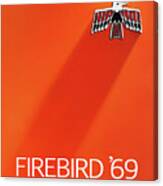 Firebird 69 Canvas Print