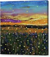 Fireflies Canvas Print