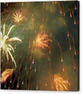 Firework Abstracts 1 Canvas Print