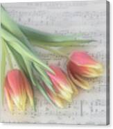 Floral Melodies Canvas Print
