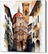 Florence Architecture Canvas Print