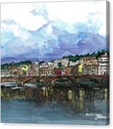 Florence At A Distance Canvas Print