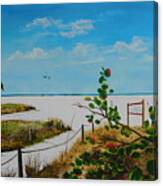 Florida's Siesta Key Beach Canvas Print